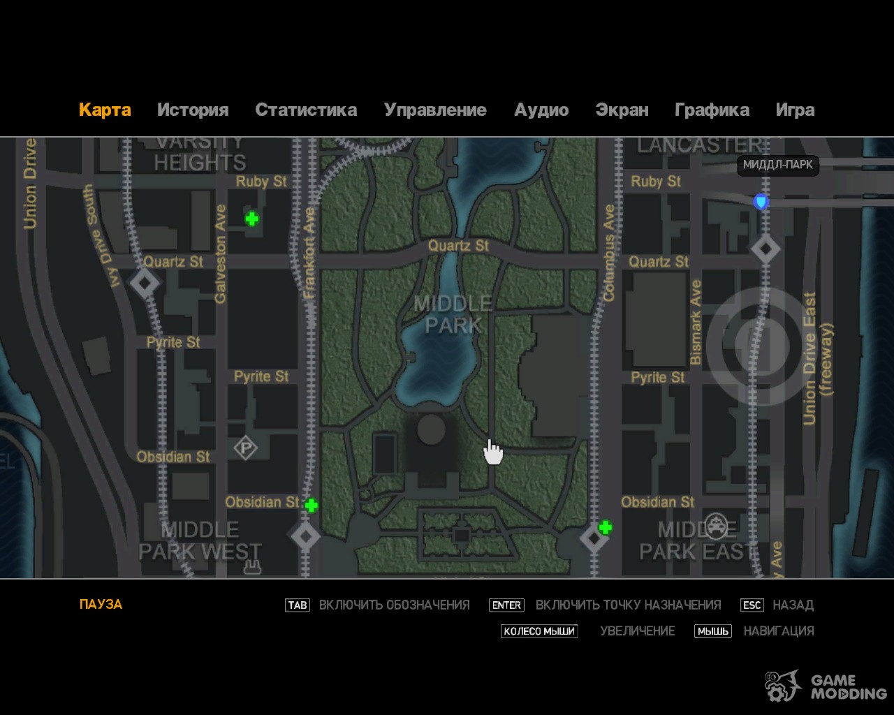 gta 4 map with icons